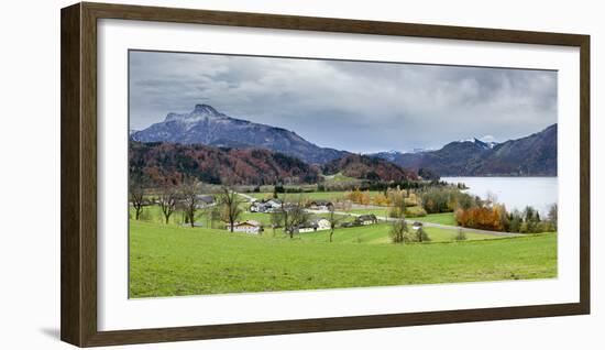 Panorama. Austrian Autumn Landscape. Austria-Tom Norring-Framed Photographic Print