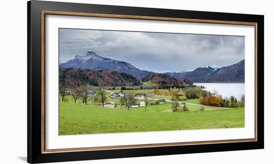 Panorama. Austrian Autumn Landscape. Austria-Tom Norring-Framed Photographic Print