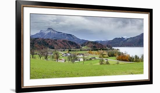 Panorama. Austrian Autumn Landscape. Austria-Tom Norring-Framed Photographic Print