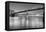 Panorama Brooklyn Bridge 1-Moises Levy-Framed Premier Image Canvas