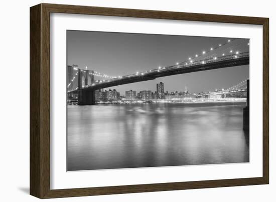 Panorama Brooklyn Bridge 1-Moises Levy-Framed Photographic Print