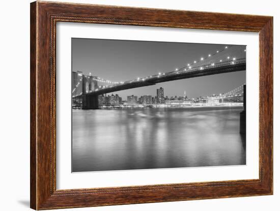 Panorama Brooklyn Bridge 1-Moises Levy-Framed Photographic Print