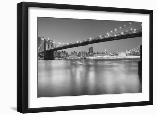 Panorama Brooklyn Bridge 1-Moises Levy-Framed Photographic Print