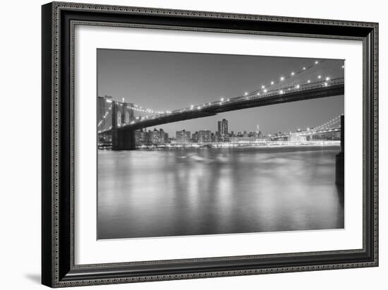 Panorama Brooklyn Bridge 1-Moises Levy-Framed Photographic Print