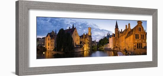 Panorama Brugge-István Nagy-Framed Photographic Print