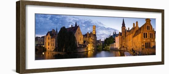 Panorama Brugge-István Nagy-Framed Photographic Print