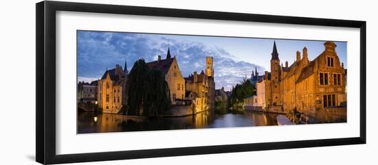 Panorama Brugge-István Nagy-Framed Photographic Print