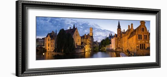 Panorama Brugge-István Nagy-Framed Photographic Print