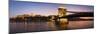 Panorama Budapest Chain Bridge-István Nagy-Mounted Photographic Print
