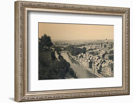 'Panorama de la Sambre', c1900-Unknown-Framed Photographic Print