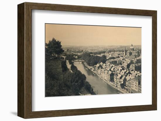 'Panorama de la Sambre', c1900-Unknown-Framed Photographic Print