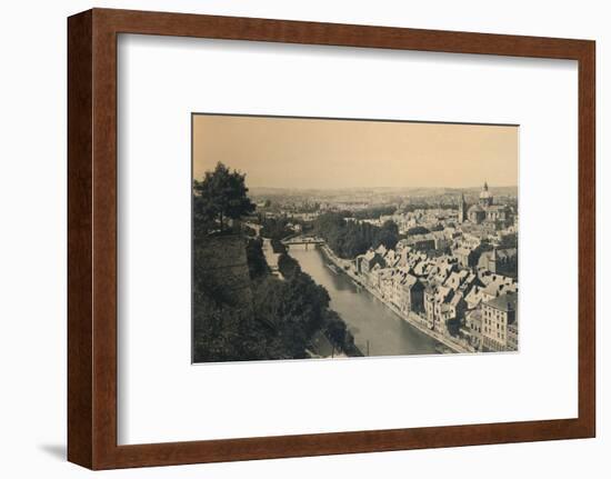 'Panorama de la Sambre', c1900-Unknown-Framed Photographic Print