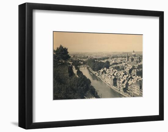 'Panorama de la Sambre', c1900-Unknown-Framed Photographic Print