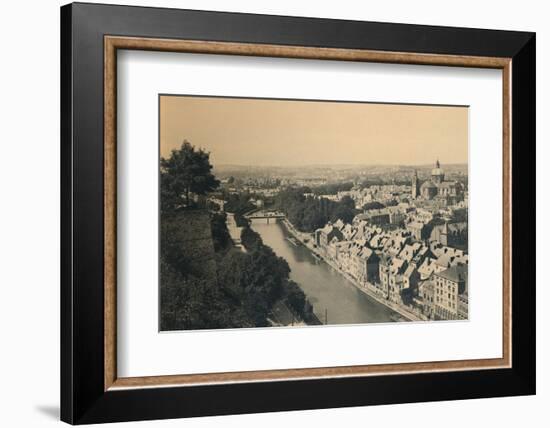 'Panorama de la Sambre', c1900-Unknown-Framed Photographic Print