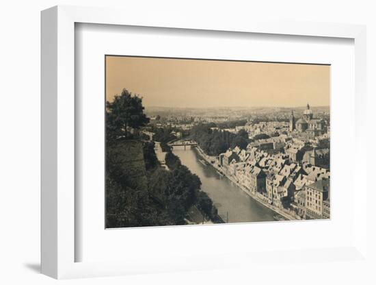 'Panorama de la Sambre', c1900-Unknown-Framed Photographic Print