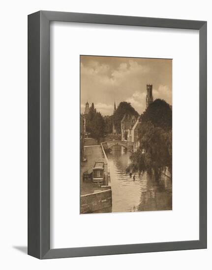 'Panorama du Quai Vert', c1928-Unknown-Framed Photographic Print