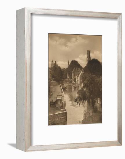 'Panorama du Quai Vert', c1928-Unknown-Framed Photographic Print