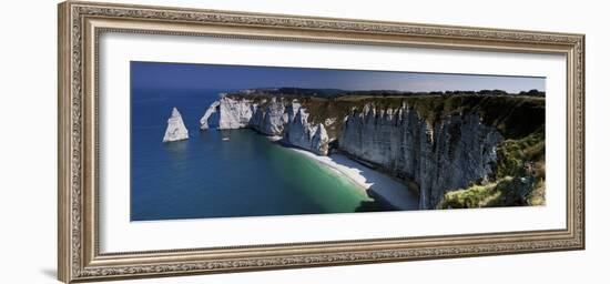 Panorama Etretat-István Nagy-Framed Photographic Print