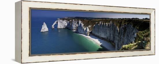 Panorama Etretat-István Nagy-Framed Premier Image Canvas