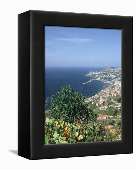 Panorama, Funchal, Madeira, Portugal-Peter Thompson-Framed Premier Image Canvas