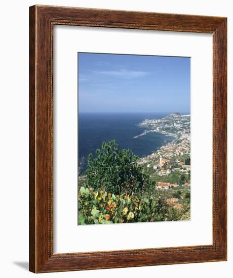 Panorama, Funchal, Madeira, Portugal-Peter Thompson-Framed Photographic Print