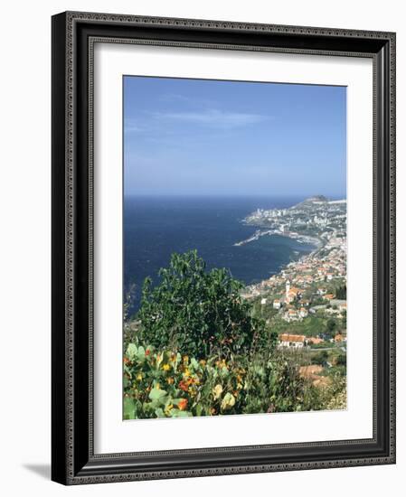 Panorama, Funchal, Madeira, Portugal-Peter Thompson-Framed Photographic Print