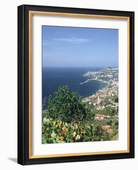 Panorama, Funchal, Madeira, Portugal-Peter Thompson-Framed Photographic Print