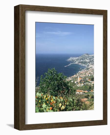 Panorama, Funchal, Madeira, Portugal-Peter Thompson-Framed Photographic Print