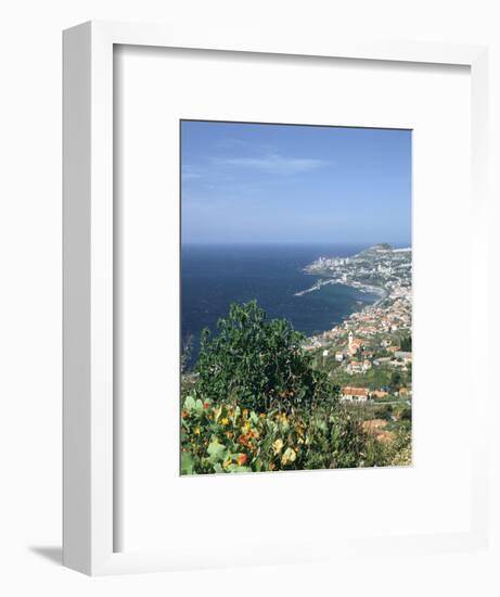 Panorama, Funchal, Madeira, Portugal-Peter Thompson-Framed Photographic Print