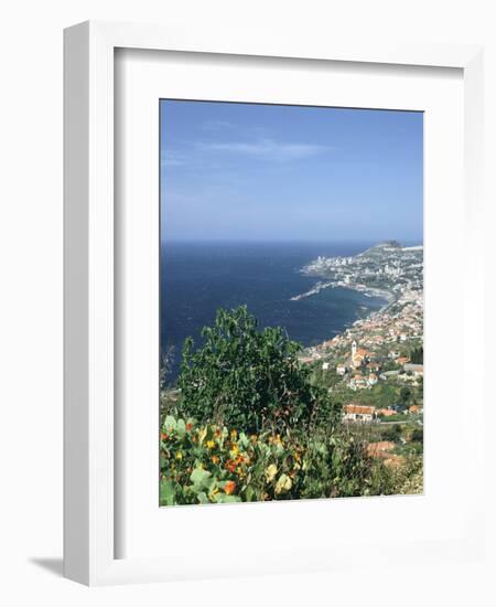 Panorama, Funchal, Madeira, Portugal-Peter Thompson-Framed Photographic Print