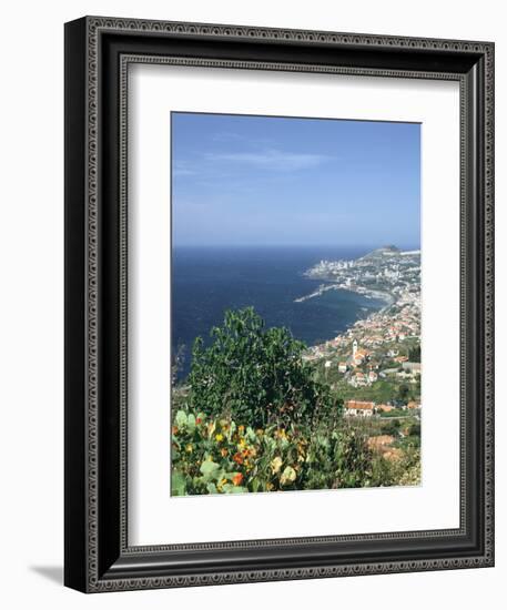 Panorama, Funchal, Madeira, Portugal-Peter Thompson-Framed Photographic Print