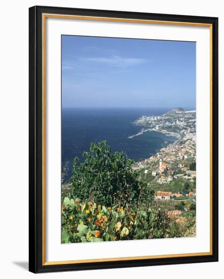 Panorama, Funchal, Madeira, Portugal-Peter Thompson-Framed Photographic Print