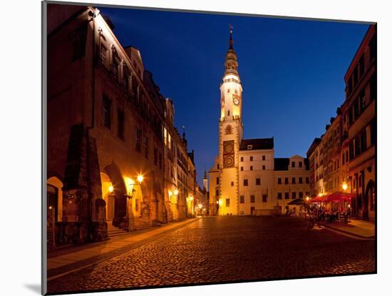 Panorama, Germany, Saxon, Gšrlitz, Old Town, Untermarkt-Catharina Lux-Mounted Photographic Print