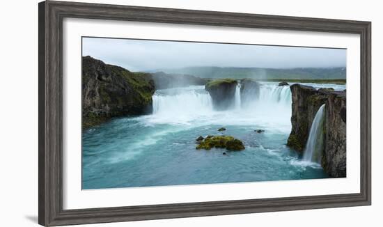 Panorama, Godafoss-Catharina Lux-Framed Photographic Print