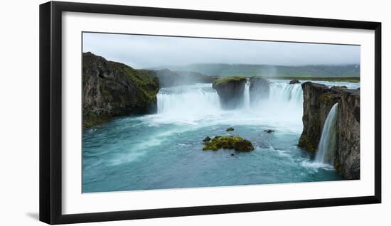 Panorama, Godafoss-Catharina Lux-Framed Photographic Print