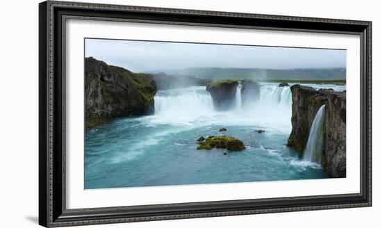 Panorama, Godafoss-Catharina Lux-Framed Photographic Print