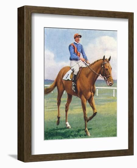 Panorama, Jockey: P. Beasley', 1939-Unknown-Framed Giclee Print