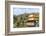 Panorama Landscape of Golden Pavilion Kinkakuji Temple in Kyoto Japan-vichie81-Framed Photographic Print