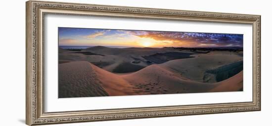 Panorama Maspalomas Dunes-István Nagy-Framed Photographic Print