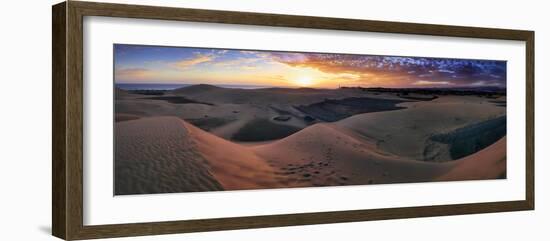 Panorama Maspalomas Dunes-István Nagy-Framed Photographic Print