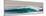 Panorama of a beautiful backlit wave breaking off a beach, Hawaii-Mark A Johnson-Mounted Photographic Print