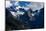 Panorama of a Colored Mountain Landscape in South Tyrol, Italy with the Snow Covered Mountains. Hig-nadia_if-Mounted Photographic Print