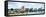 Panorama of Downtown Portland, Oregon Skyline-mitgirl-Framed Premier Image Canvas