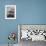 Panorama of Lake Atitlan with Volcano Smoking in Background-Cornell Capa-Framed Photographic Print displayed on a wall