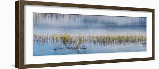 Panorama of lake.-Richard Wright-Framed Photographic Print