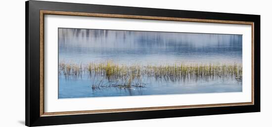 Panorama of lake.-Richard Wright-Framed Photographic Print