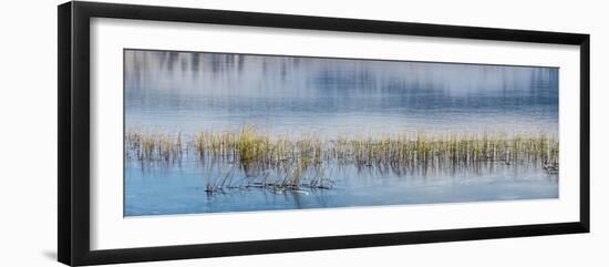 Panorama of lake.-Richard Wright-Framed Photographic Print
