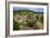 Panorama of Lavaudieu, a Medieval Village, Auvergne, Haute Loire, France, Europe-Guy Thouvenin-Framed Photographic Print