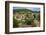 Panorama of Lavaudieu, a Medieval Village, Auvergne, Haute Loire, France, Europe-Guy Thouvenin-Framed Photographic Print