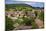 Panorama of Lavaudieu, a Medieval Village, Auvergne, Haute Loire, France, Europe-Guy Thouvenin-Mounted Photographic Print
